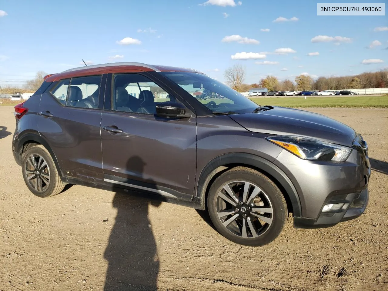 2019 Nissan Kicks S VIN: 3N1CP5CU7KL493060 Lot: 79268504