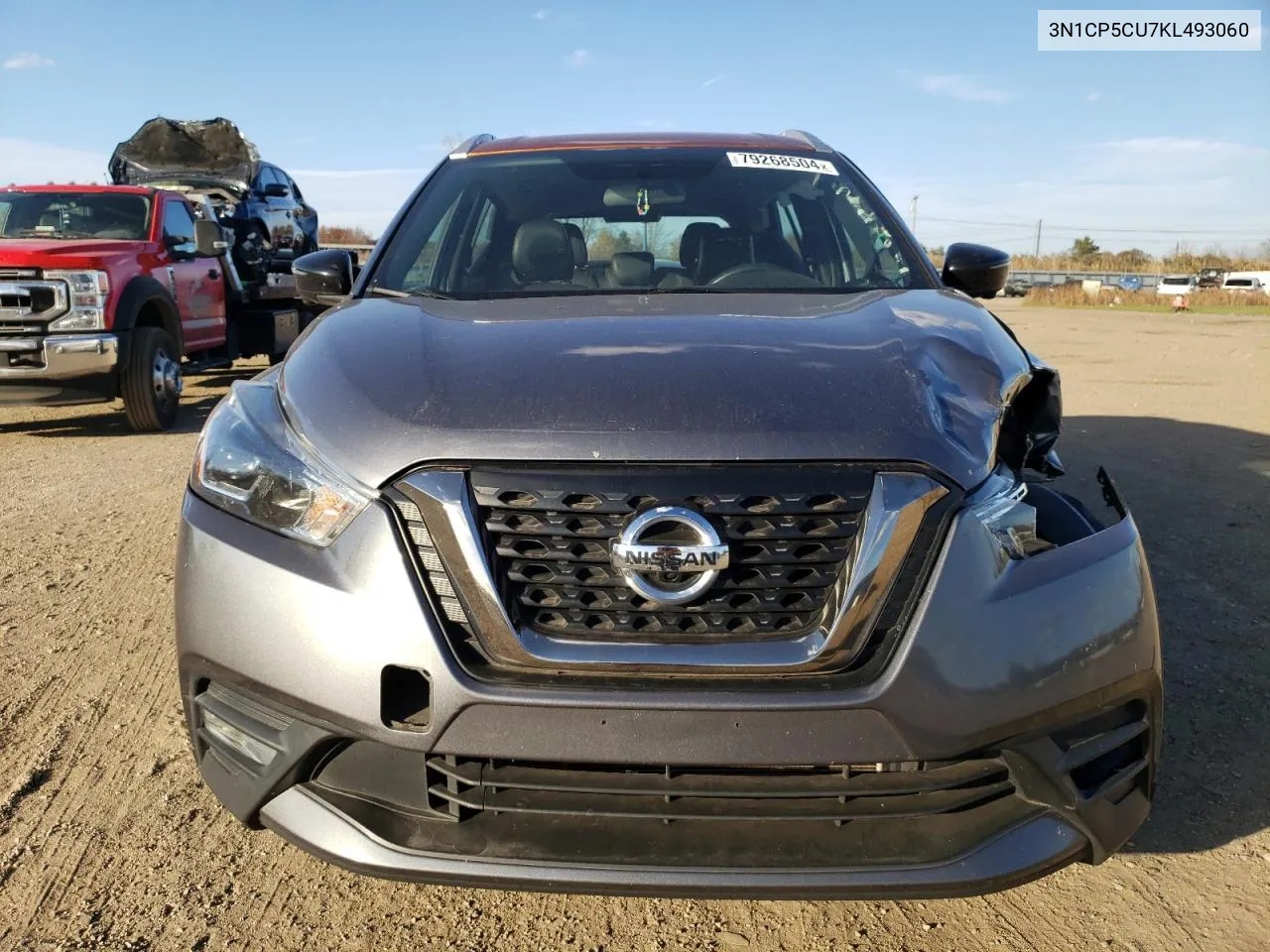 2019 Nissan Kicks S VIN: 3N1CP5CU7KL493060 Lot: 79268504