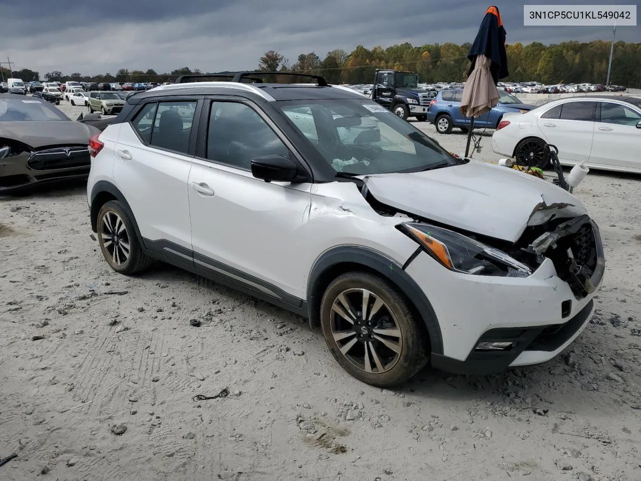 2019 Nissan Kicks S VIN: 3N1CP5CU1KL549042 Lot: 79448824