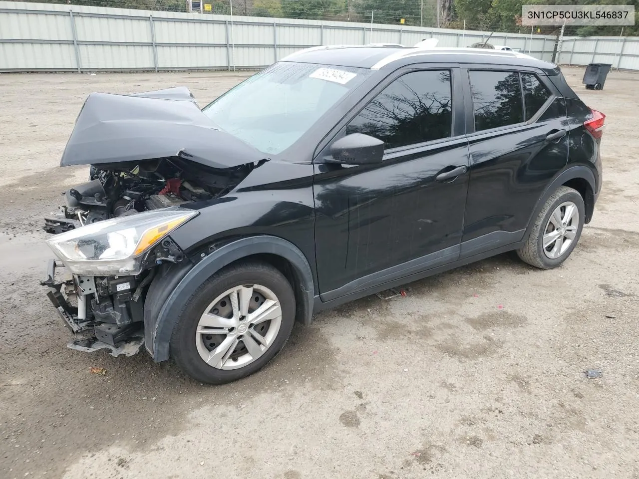 2019 Nissan Kicks S VIN: 3N1CP5CU3KL546837 Lot: 79529494