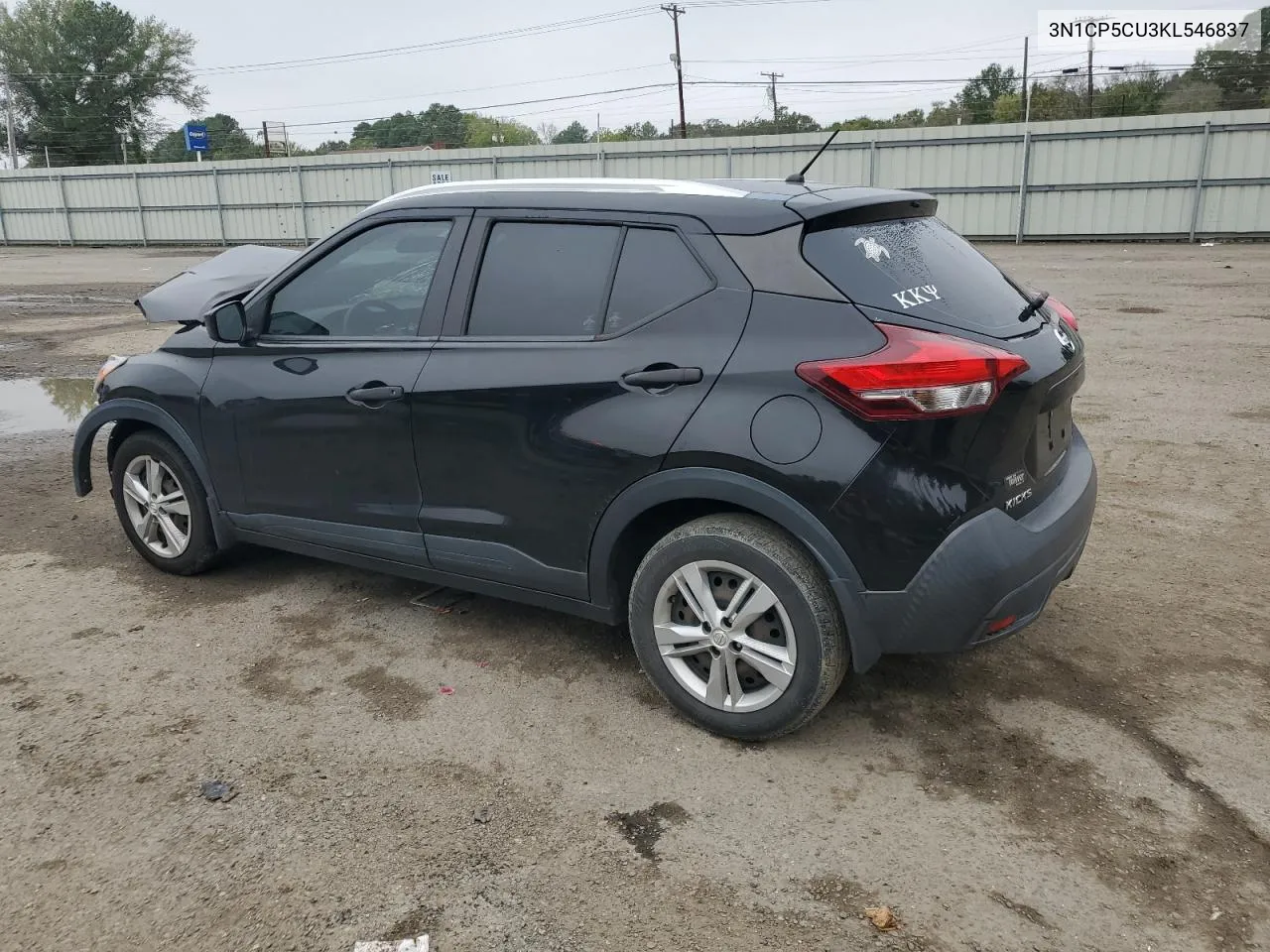 2019 Nissan Kicks S VIN: 3N1CP5CU3KL546837 Lot: 79529494