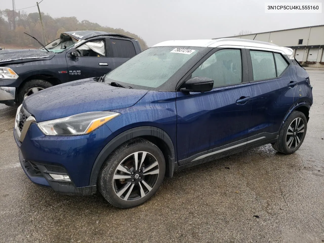 2019 Nissan Kicks S VIN: 3N1CP5CU4KL555160 Lot: 79631214