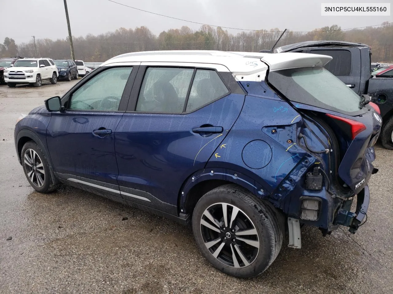 2019 Nissan Kicks S VIN: 3N1CP5CU4KL555160 Lot: 79631214