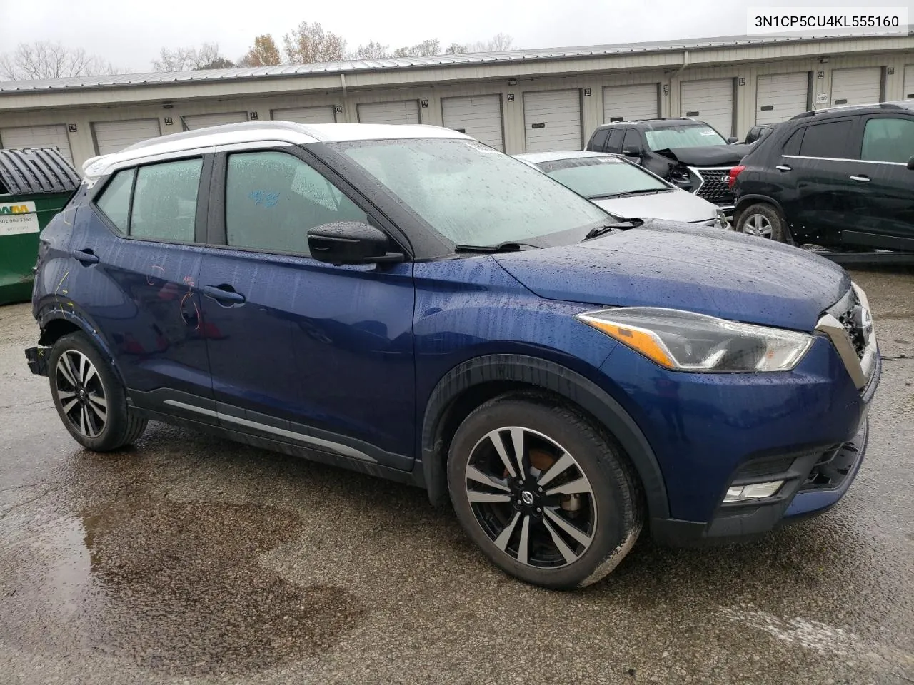 2019 Nissan Kicks S VIN: 3N1CP5CU4KL555160 Lot: 79631214