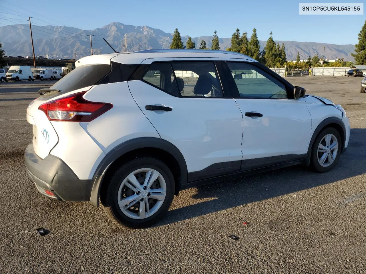 2019 Nissan Kicks S VIN: 3N1CP5CU5KL545155 Lot: 79782144