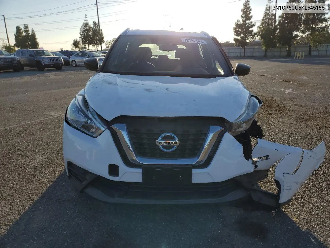 2019 Nissan Kicks S VIN: 3N1CP5CU5KL545155 Lot: 79782144