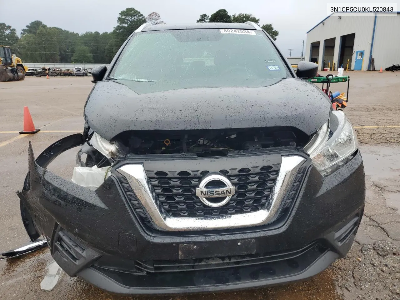 2019 Nissan Kicks S VIN: 3N1CP5CU0KL520843 Lot: 80242634