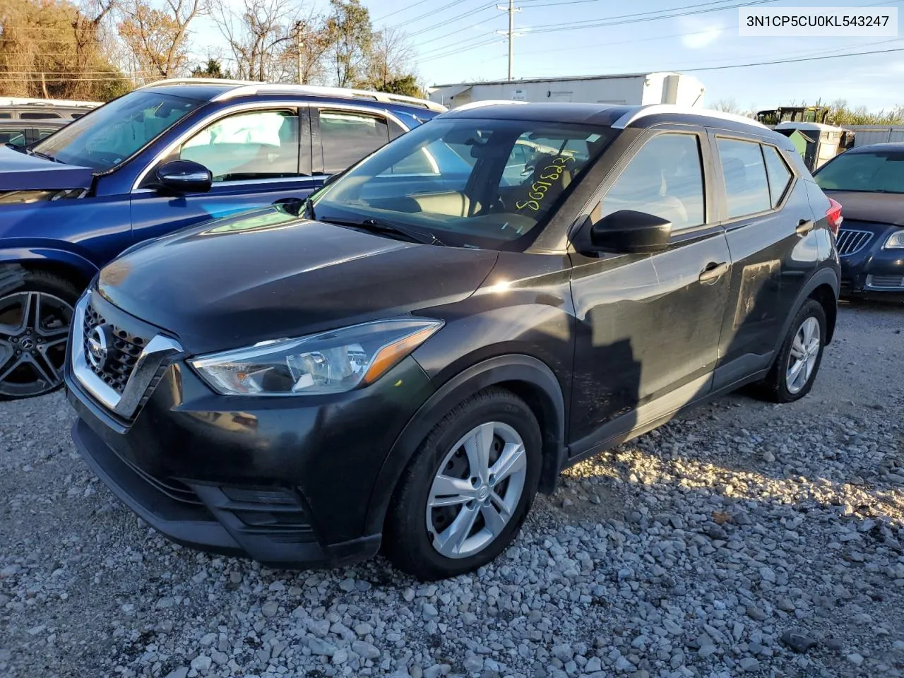 2019 Nissan Kicks S VIN: 3N1CP5CU0KL543247 Lot: 80518234