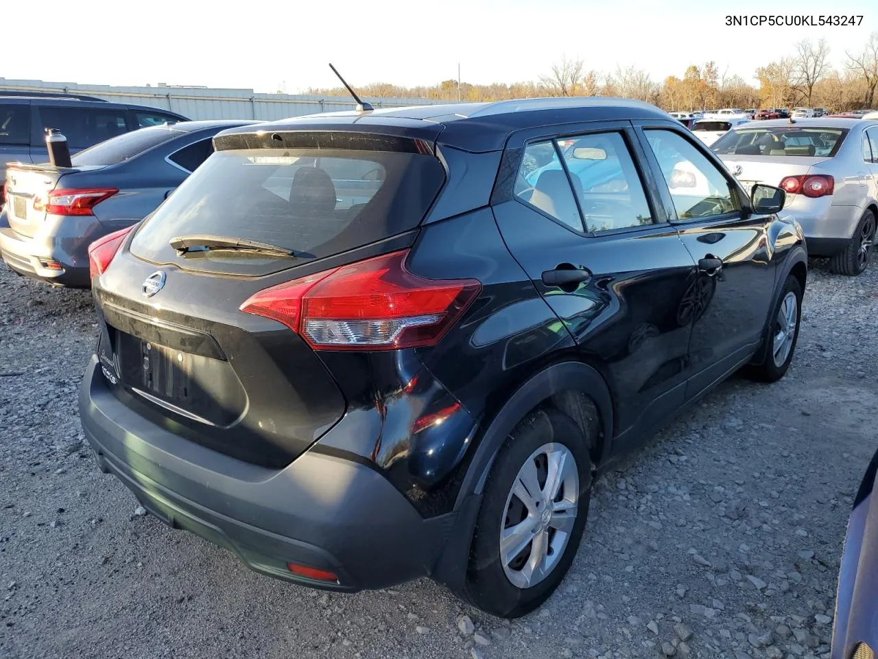 2019 Nissan Kicks S VIN: 3N1CP5CU0KL543247 Lot: 80518234