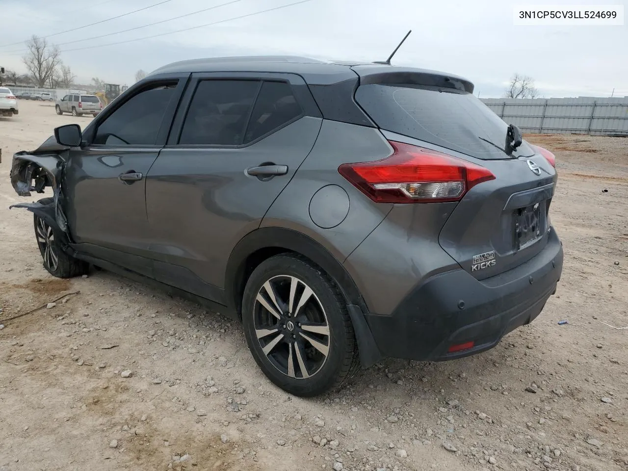 2020 Nissan Kicks Sv VIN: 3N1CP5CV3LL524699 Lot: 43279374