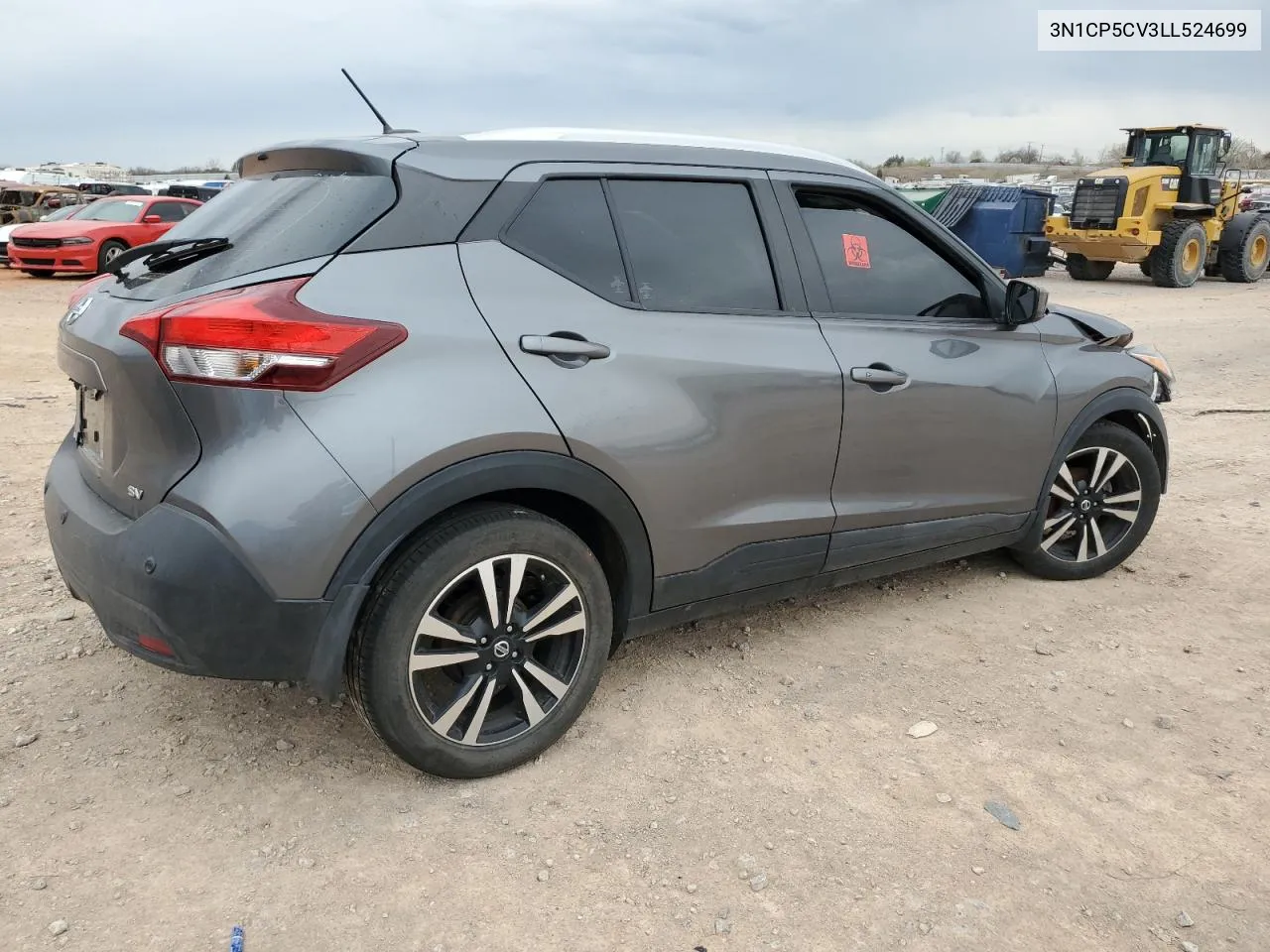 2020 Nissan Kicks Sv VIN: 3N1CP5CV3LL524699 Lot: 43279374