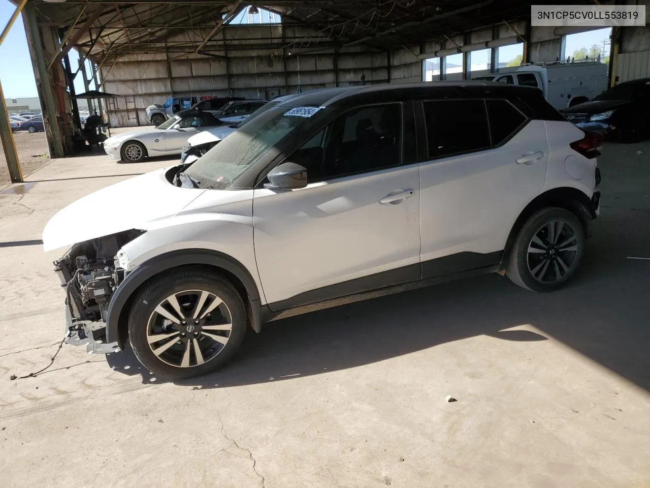 3N1CP5CV0LL553819 2020 Nissan Kicks Sv