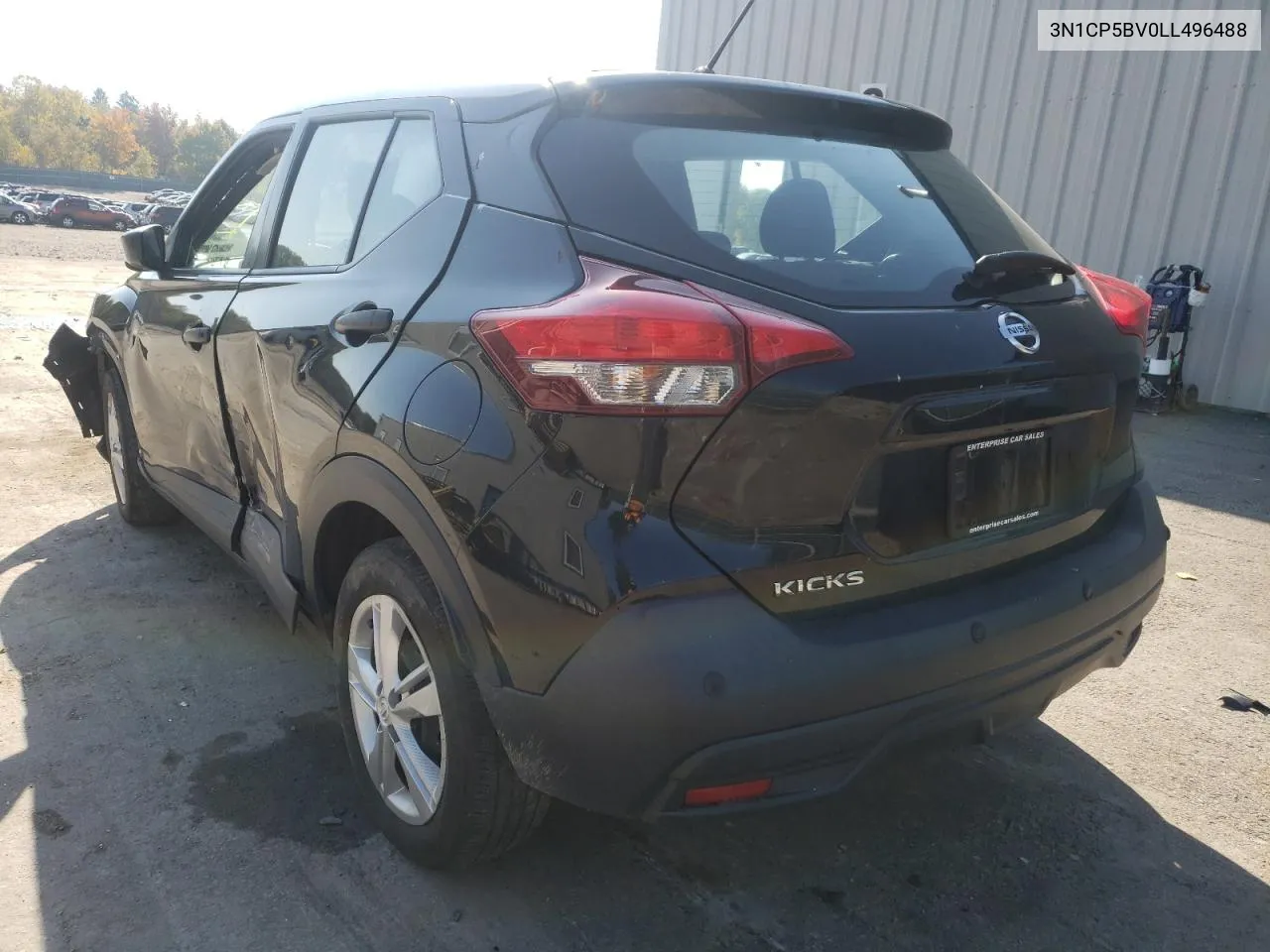 2020 Nissan Kicks S VIN: 3N1CP5BV0LL496488 Lot: 52911684