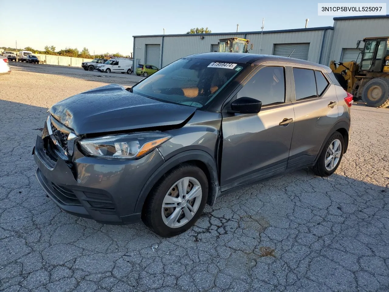 2020 Nissan Kicks S VIN: 3N1CP5BV0LL525097 Lot: 61959474