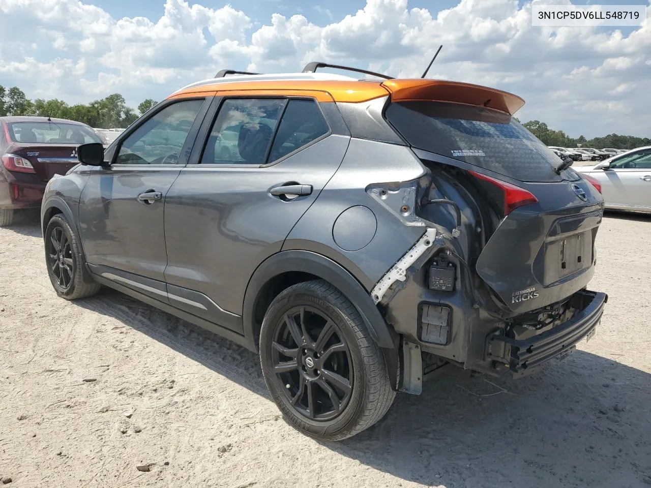 2020 Nissan Kicks Sr VIN: 3N1CP5DV6LL548719 Lot: 65225914