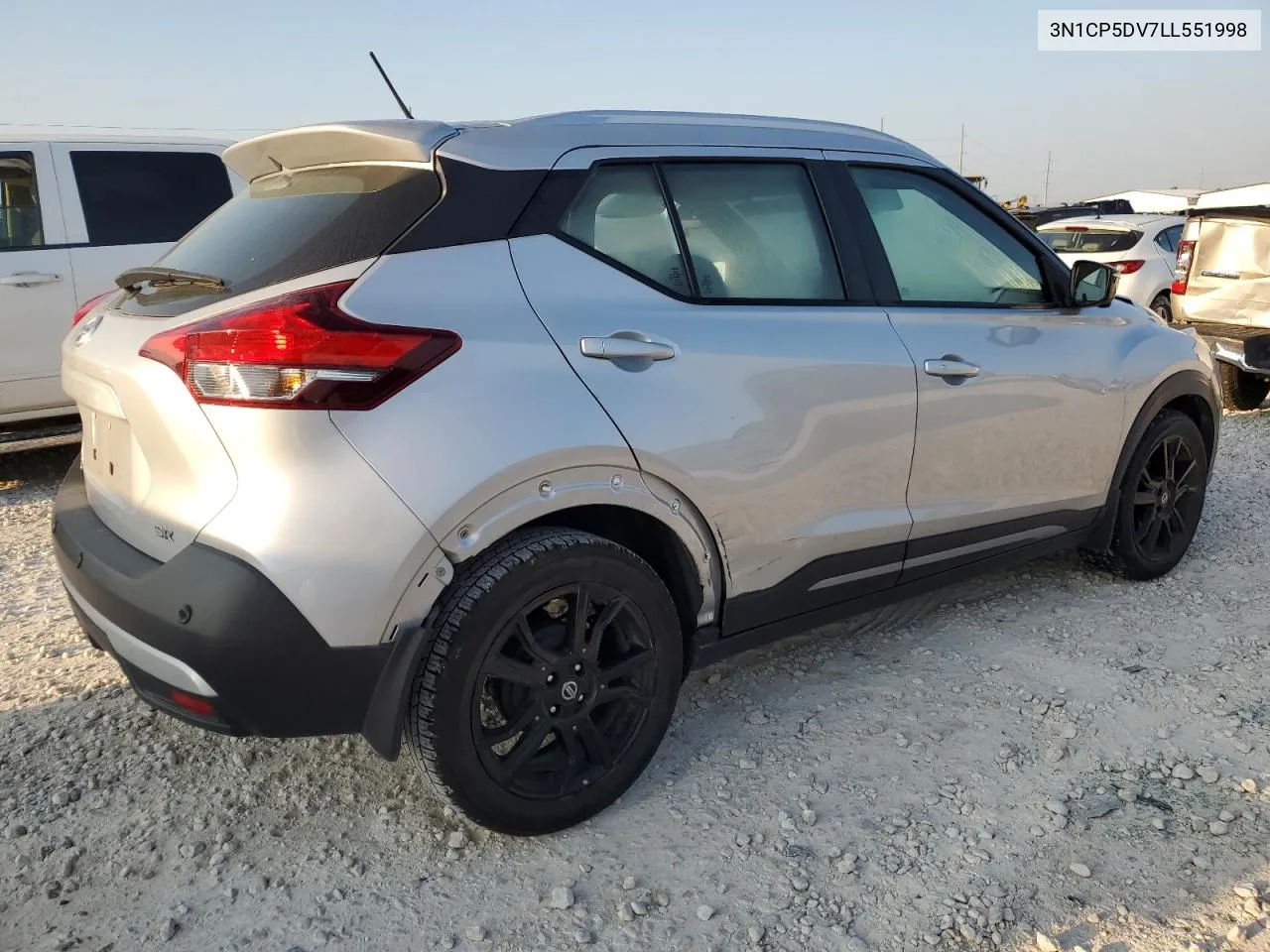 2020 Nissan Kicks Sr VIN: 3N1CP5DV7LL551998 Lot: 65242694