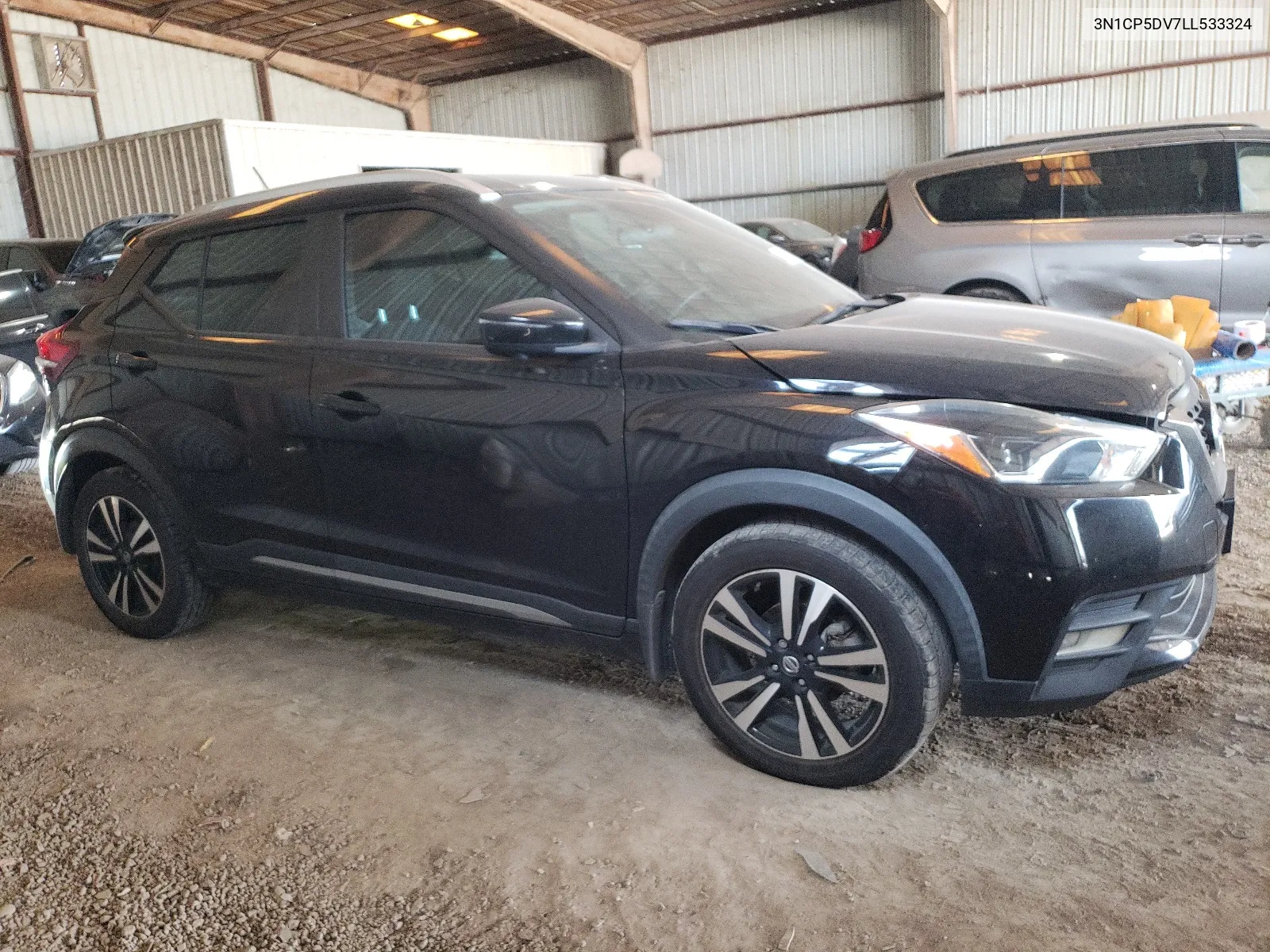 2020 Nissan Kicks Sr VIN: 3N1CP5DV7LL533324 Lot: 66380714