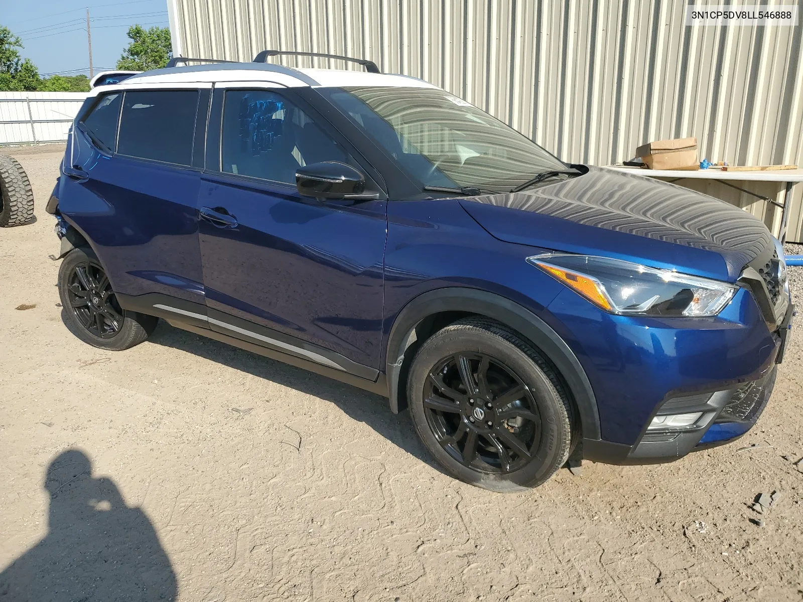 2020 Nissan Kicks Sr VIN: 3N1CP5DV8LL546888 Lot: 66423614