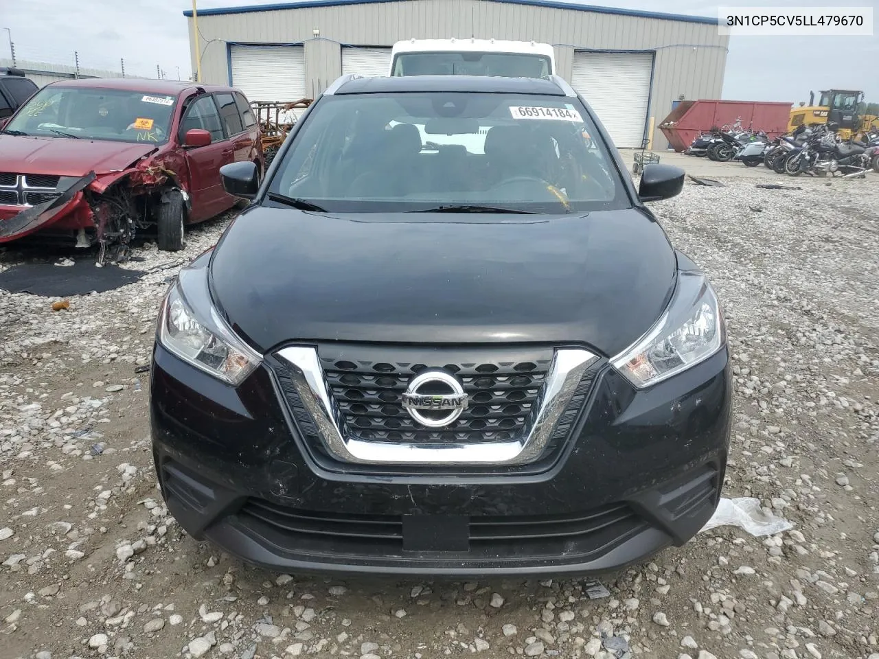 2020 Nissan Kicks Sv VIN: 3N1CP5CV5LL479670 Lot: 66914184