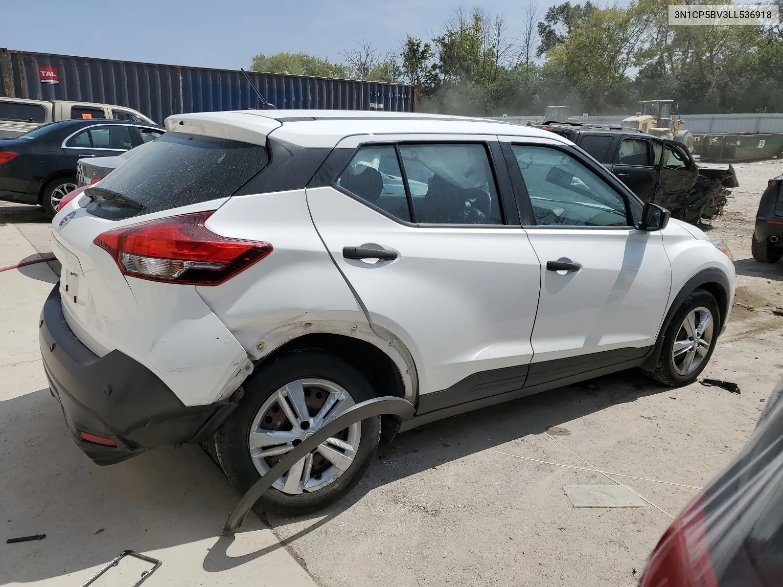 2020 Nissan Kicks S VIN: 3N1CP5BV3LL536918 Lot: 68268554