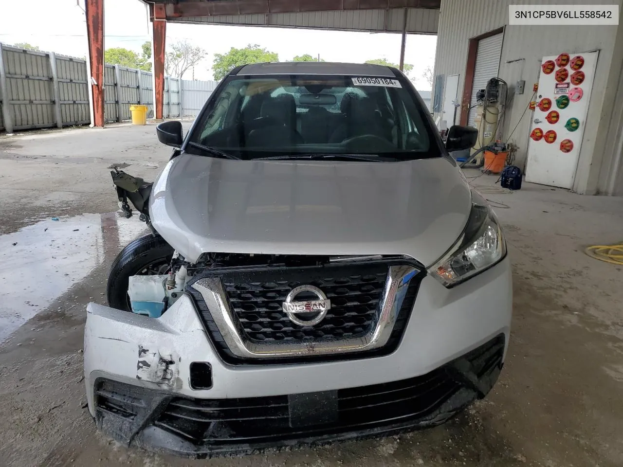 2020 Nissan Kicks S VIN: 3N1CP5BV6LL558542 Lot: 69050184