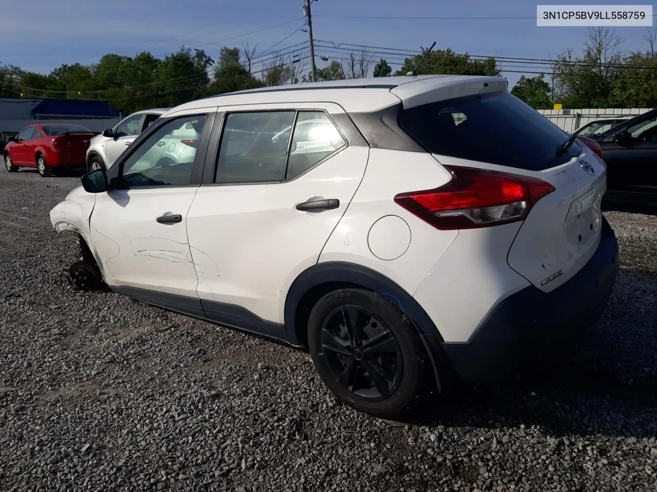 2020 Nissan Kicks S VIN: 3N1CP5BV9LL558759 Lot: 69658154