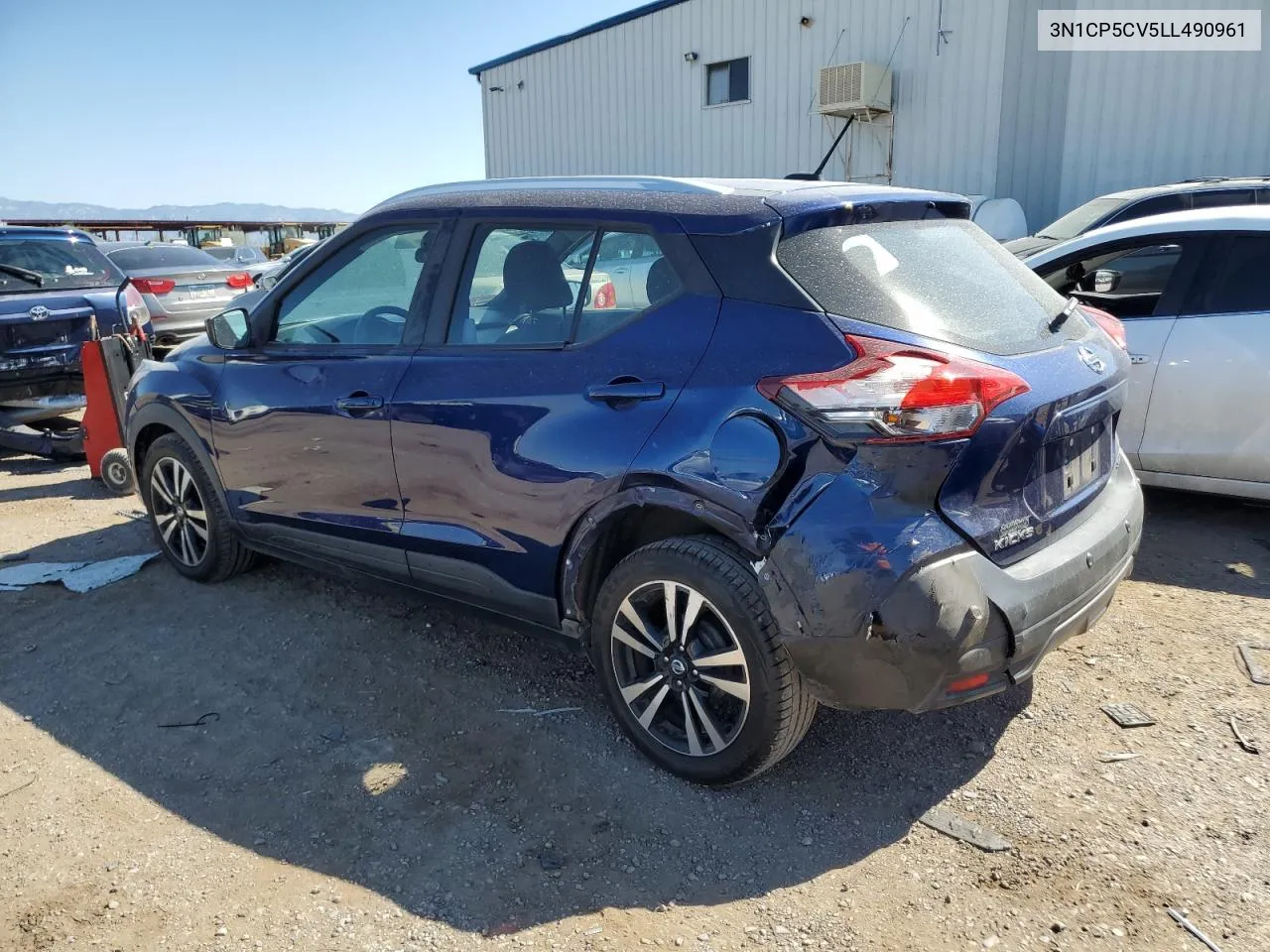 2020 Nissan Kicks Sv VIN: 3N1CP5CV5LL490961 Lot: 70221184