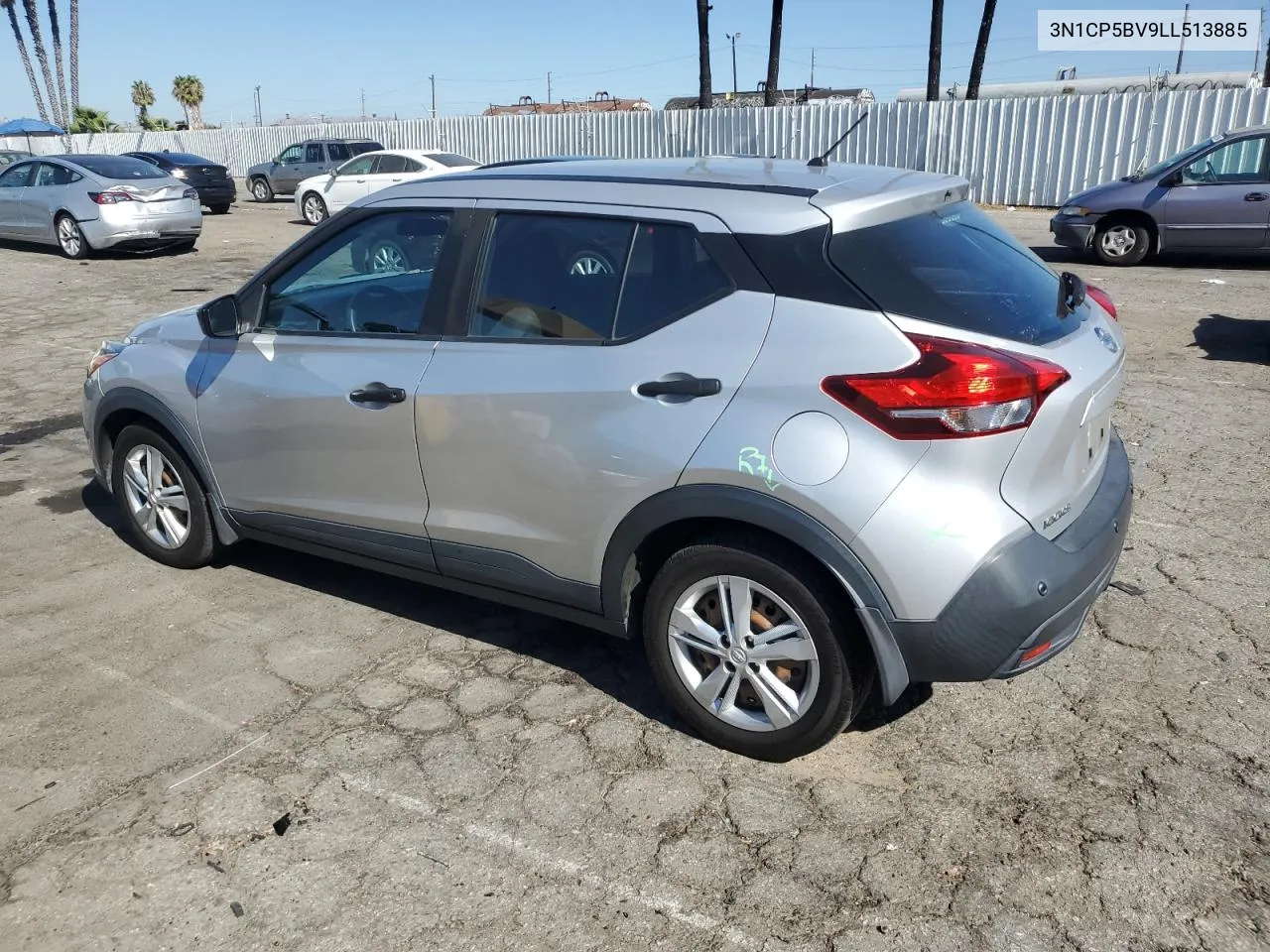 2020 Nissan Kicks S VIN: 3N1CP5BV9LL513885 Lot: 70478124