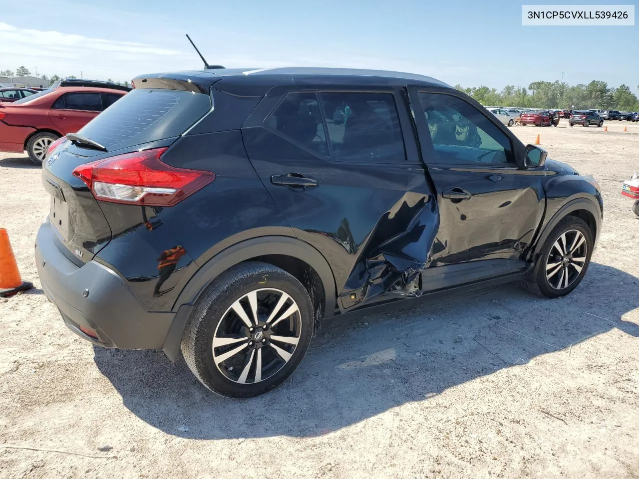 2020 Nissan Kicks Sv VIN: 3N1CP5CVXLL539426 Lot: 70674874