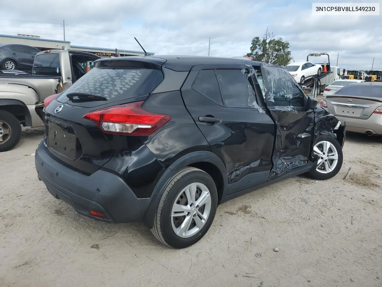 2020 Nissan Kicks S VIN: 3N1CP5BV8LL549230 Lot: 71177214