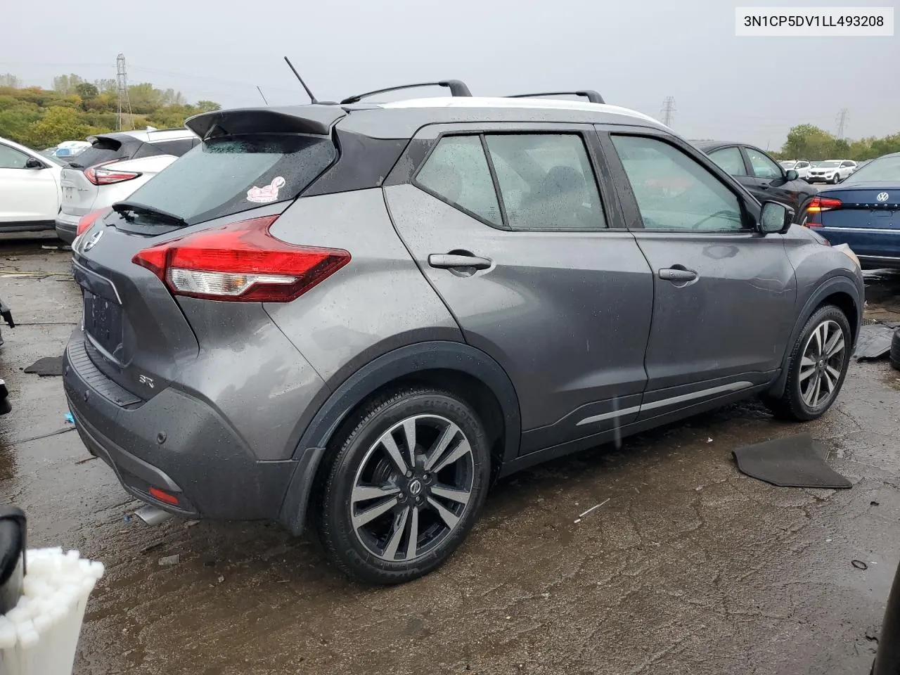 2020 Nissan Kicks Sr VIN: 3N1CP5DV1LL493208 Lot: 71311564