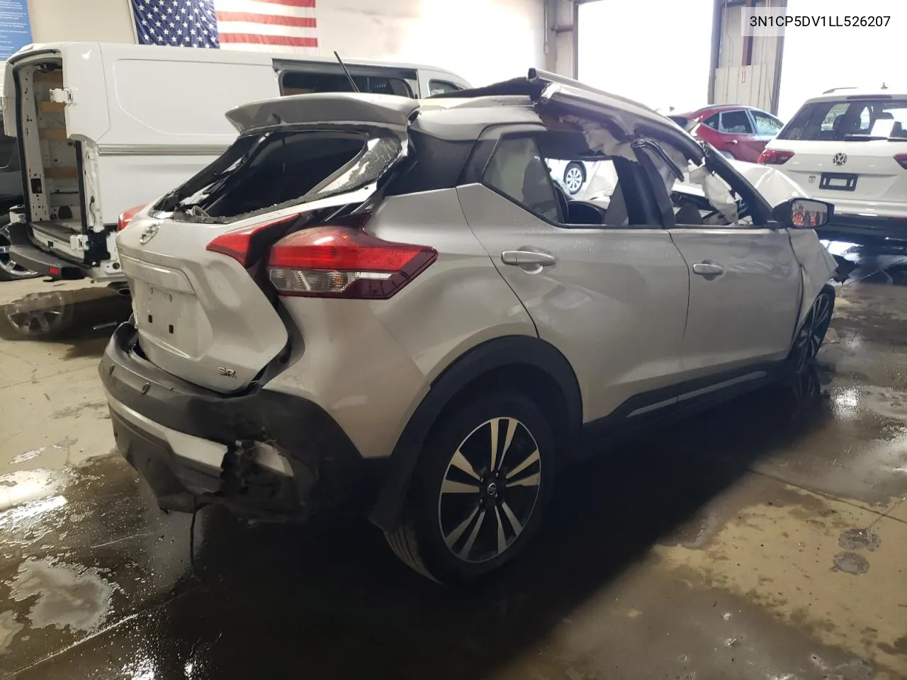 2020 Nissan Kicks Sr VIN: 3N1CP5DV1LL526207 Lot: 71388944