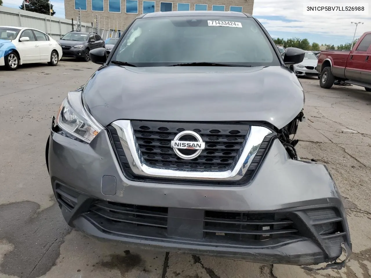 3N1CP5BV7LL526988 2020 Nissan Kicks S