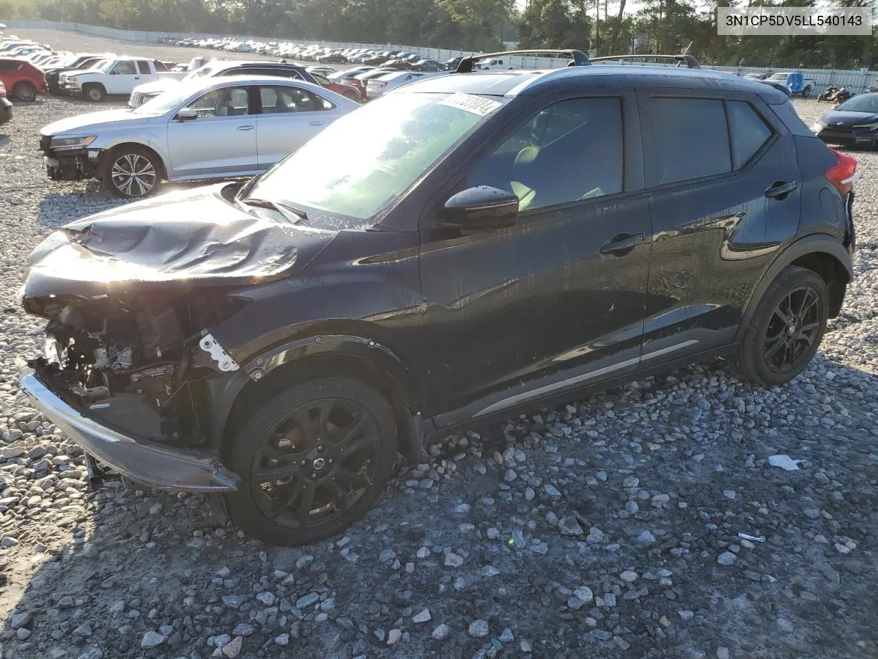 2020 Nissan Kicks Sr VIN: 3N1CP5DV5LL540143 Lot: 71783924