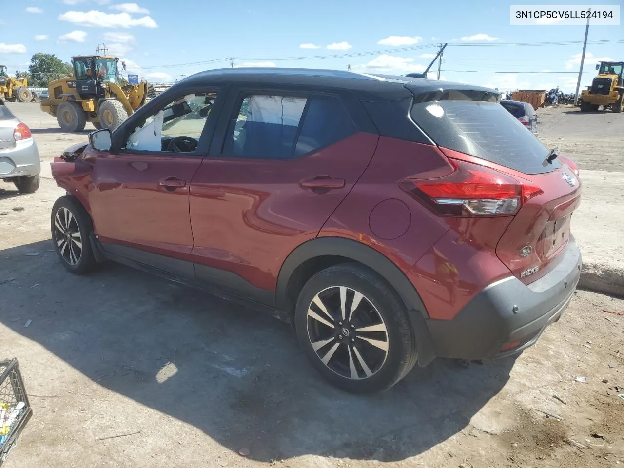 3N1CP5CV6LL524194 2020 Nissan Kicks Sv