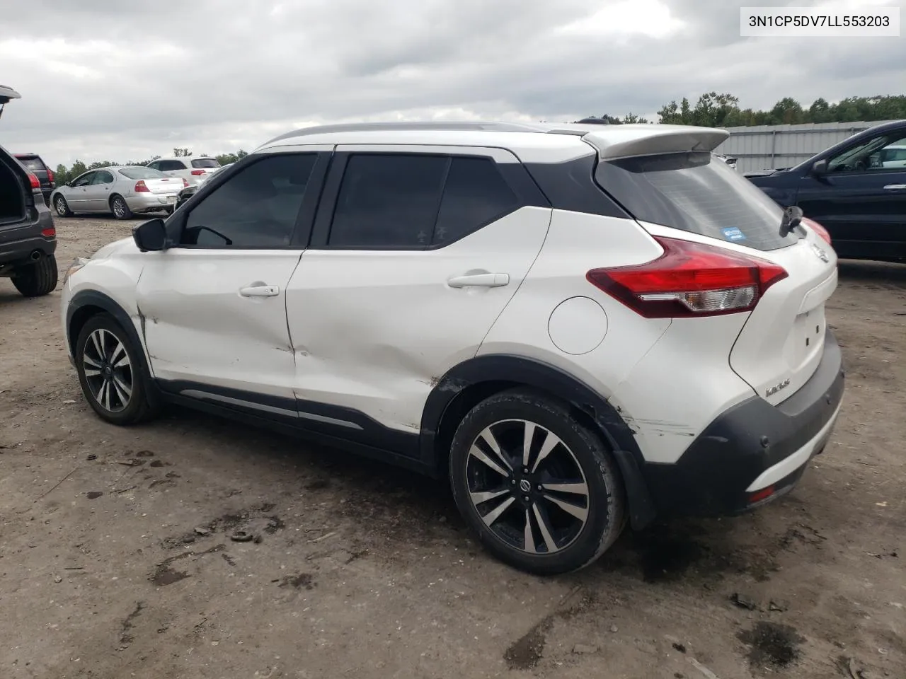 2020 Nissan Kicks Sr VIN: 3N1CP5DV7LL553203 Lot: 72188764