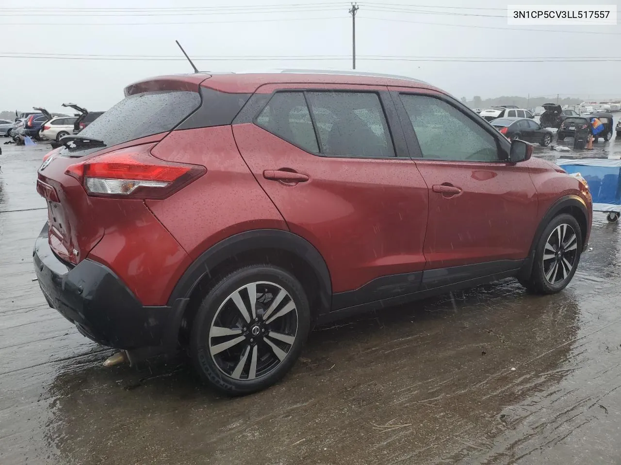 2020 Nissan Kicks Sv VIN: 3N1CP5CV3LL517557 Lot: 72697264