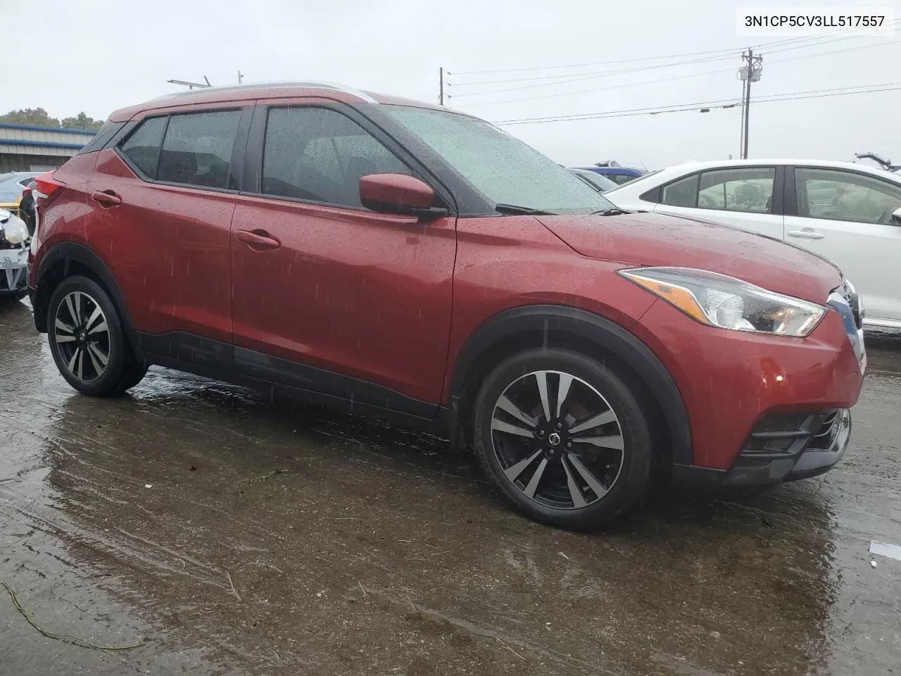 2020 Nissan Kicks Sv VIN: 3N1CP5CV3LL517557 Lot: 72697264