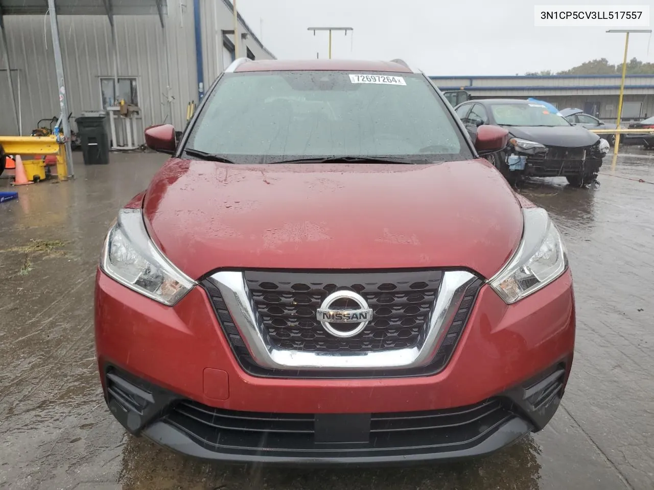 2020 Nissan Kicks Sv VIN: 3N1CP5CV3LL517557 Lot: 72697264