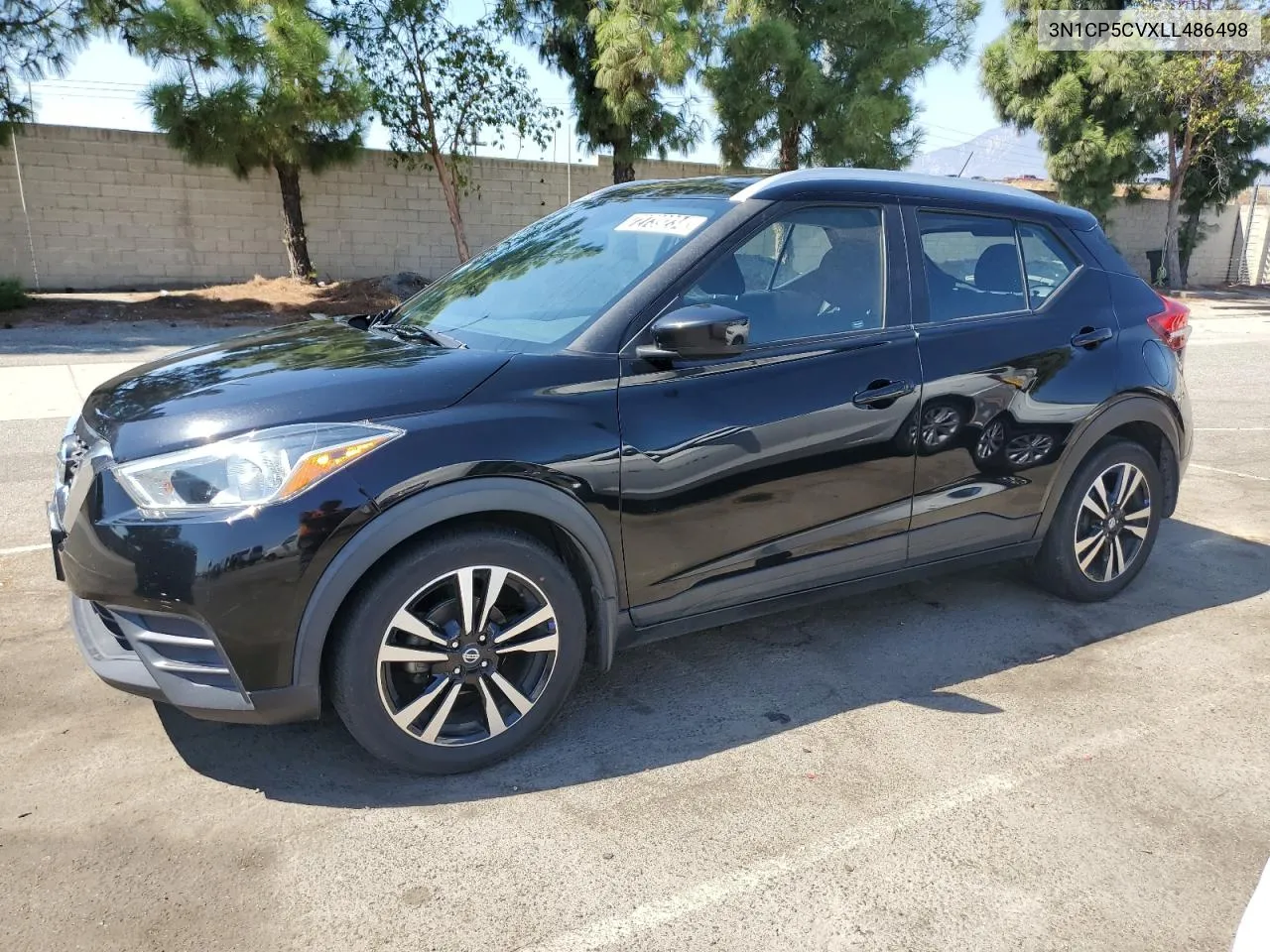 2020 Nissan Kicks Sv VIN: 3N1CP5CVXLL486498 Lot: 72739234