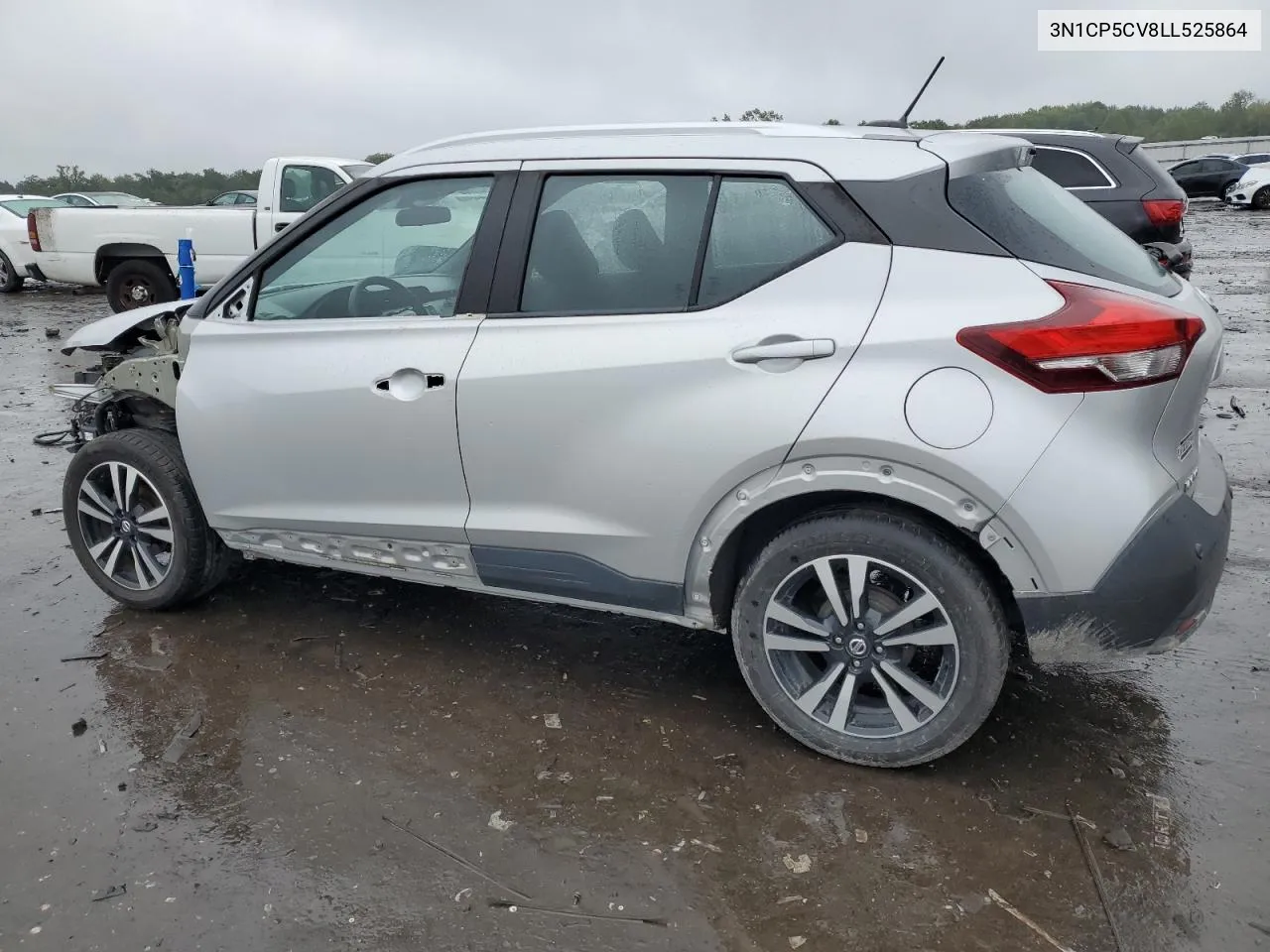 2020 Nissan Kicks Sv VIN: 3N1CP5CV8LL525864 Lot: 72889444