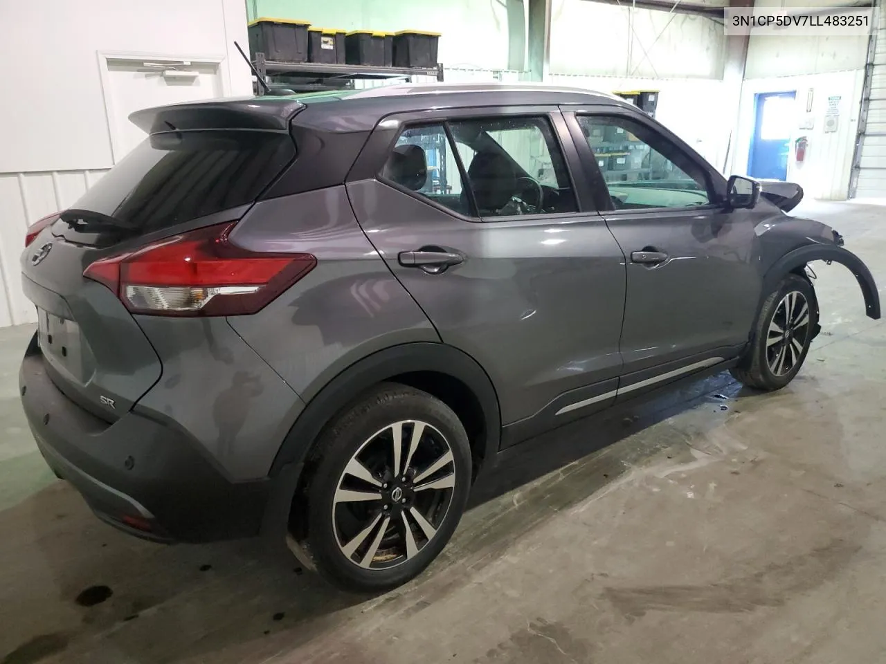 2020 Nissan Kicks Sr VIN: 3N1CP5DV7LL483251 Lot: 73137314