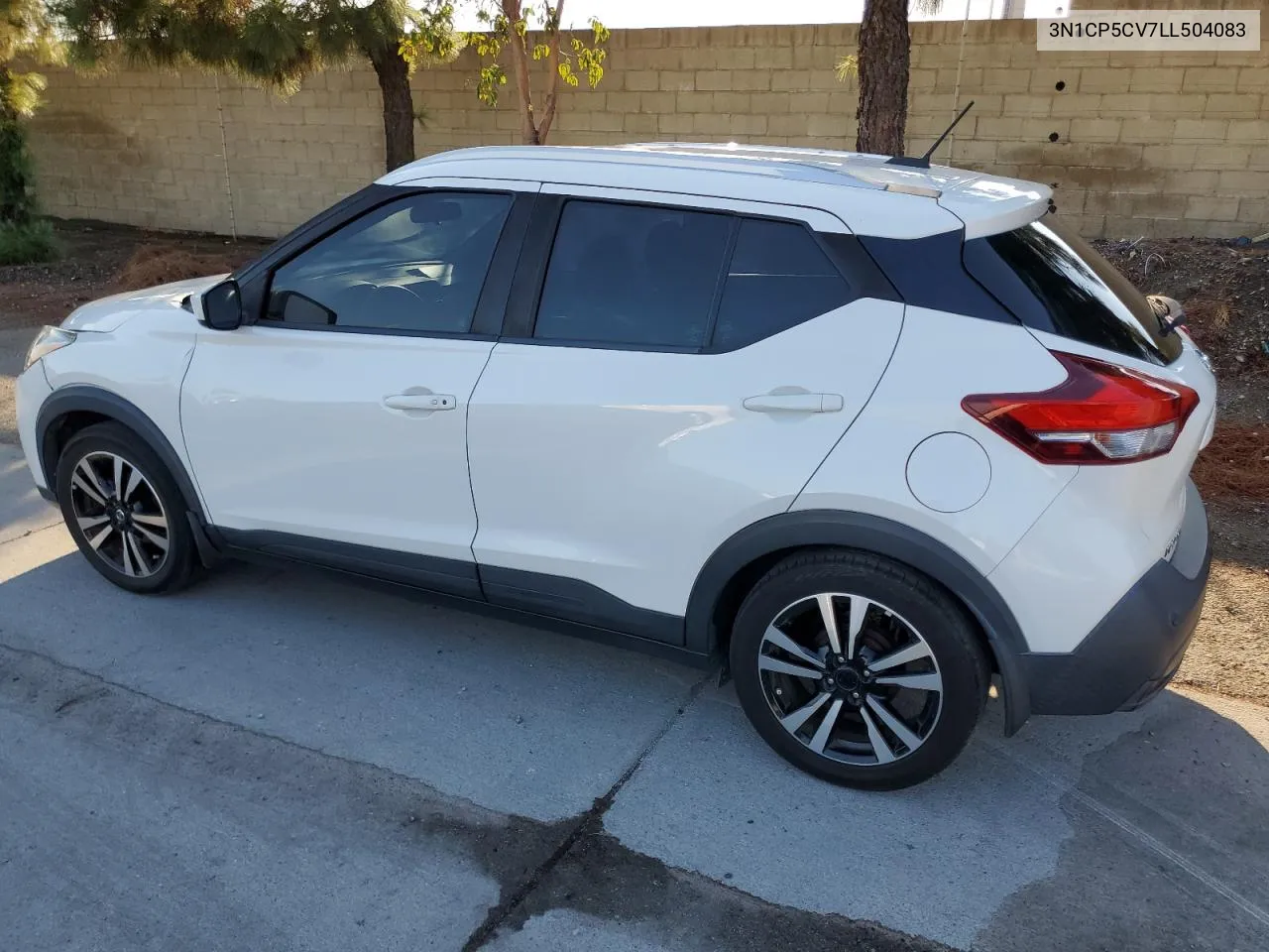 2020 Nissan Kicks Sv VIN: 3N1CP5CV7LL504083 Lot: 73406964