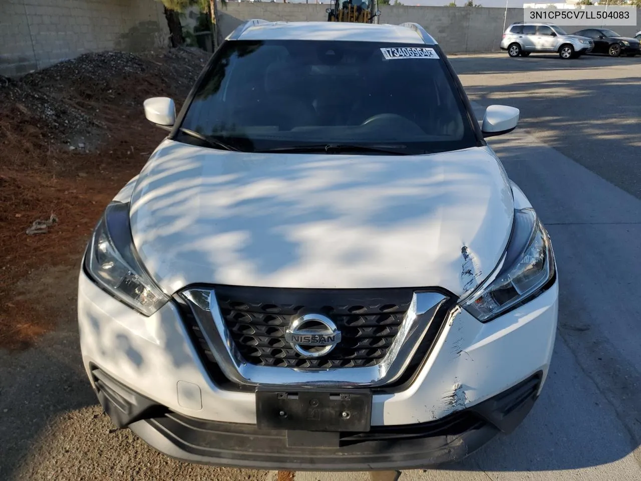 2020 Nissan Kicks Sv VIN: 3N1CP5CV7LL504083 Lot: 73406964