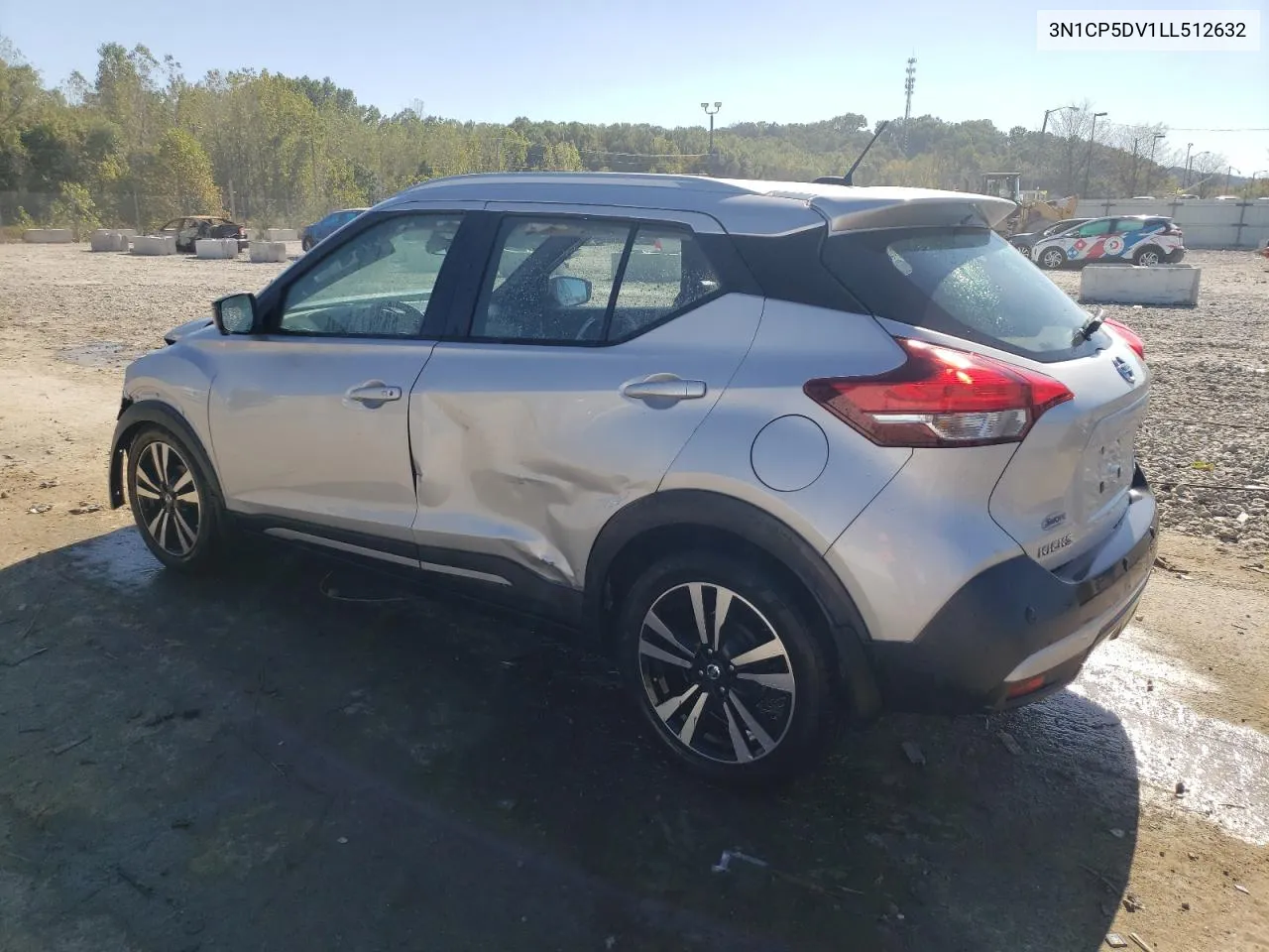 2020 Nissan Kicks Sr VIN: 3N1CP5DV1LL512632 Lot: 73470784