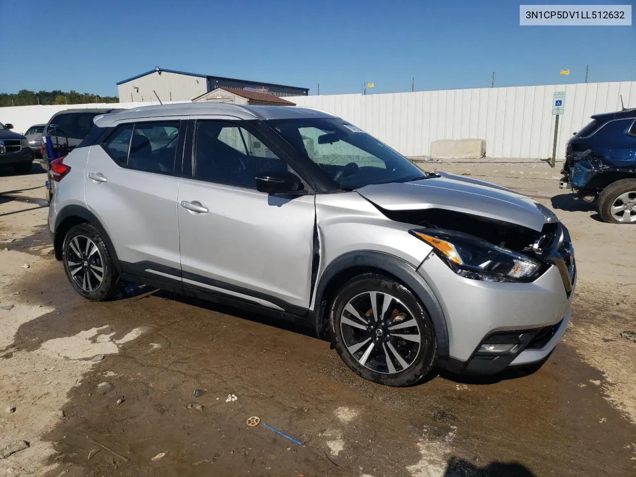 2020 Nissan Kicks Sr VIN: 3N1CP5DV1LL512632 Lot: 73470784