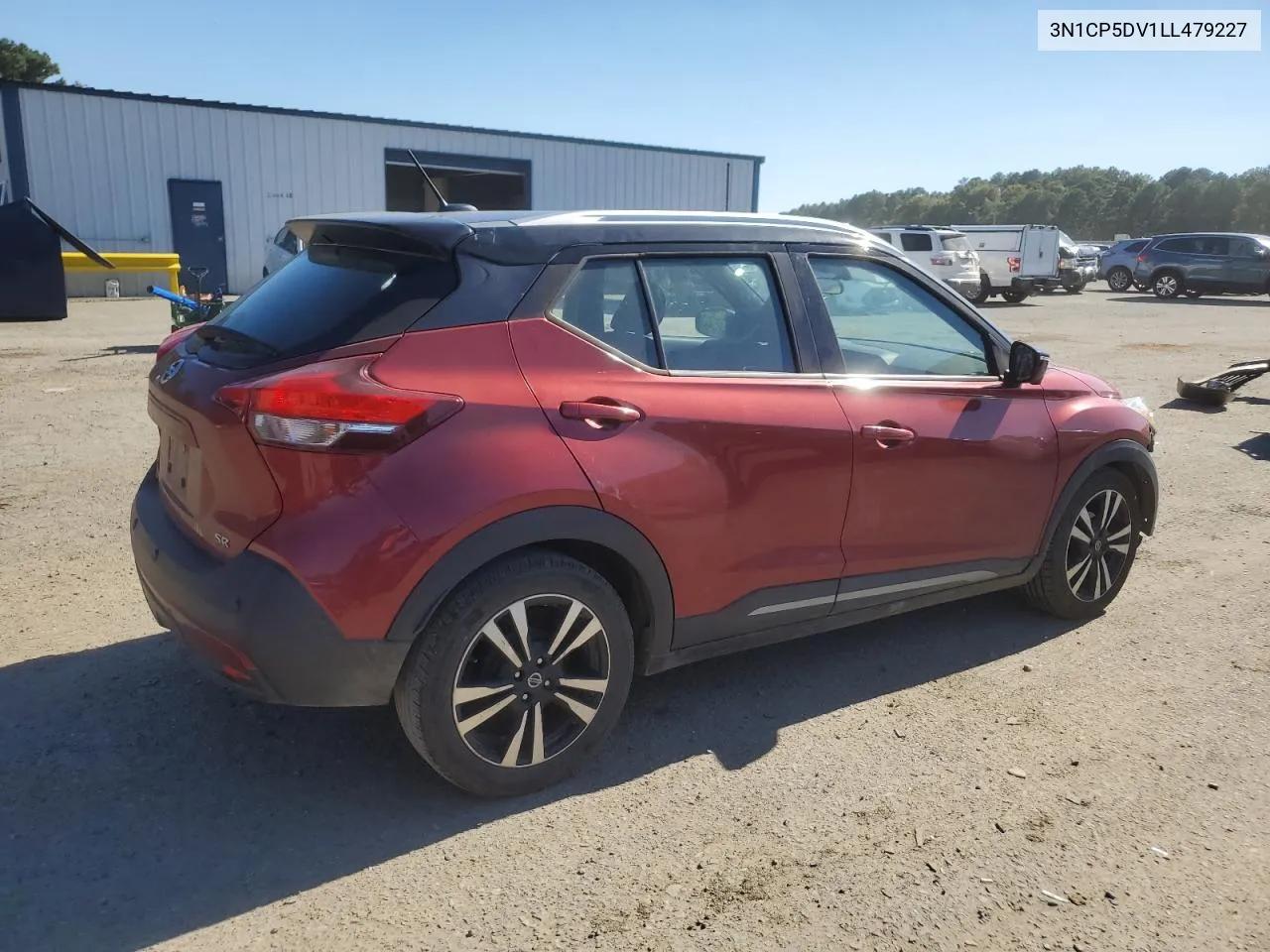 2020 Nissan Kicks Sr VIN: 3N1CP5DV1LL479227 Lot: 73506254