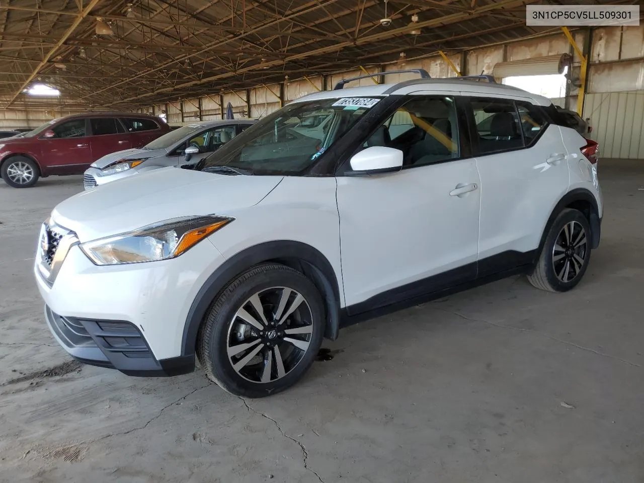 2020 Nissan Kicks Sv VIN: 3N1CP5CV5LL509301 Lot: 73537684