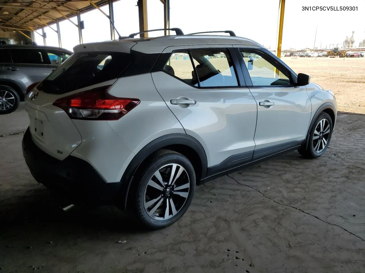 2020 Nissan Kicks Sv VIN: 3N1CP5CV5LL509301 Lot: 73537684