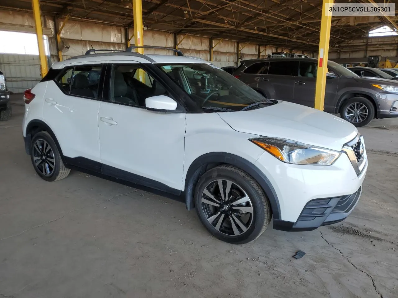 2020 Nissan Kicks Sv VIN: 3N1CP5CV5LL509301 Lot: 73537684